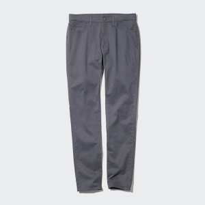 Uniqlo Ultra Stretch Color Jeans Herre Mørkegrå | 2095-BEULM